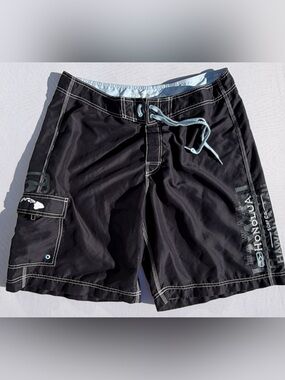 Honolua Surf Co Men's Board Shorts Size 40 Black
